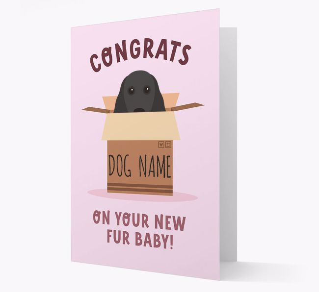 Congrats On Your New Fur Baby: Personalized {breedFullName} Card